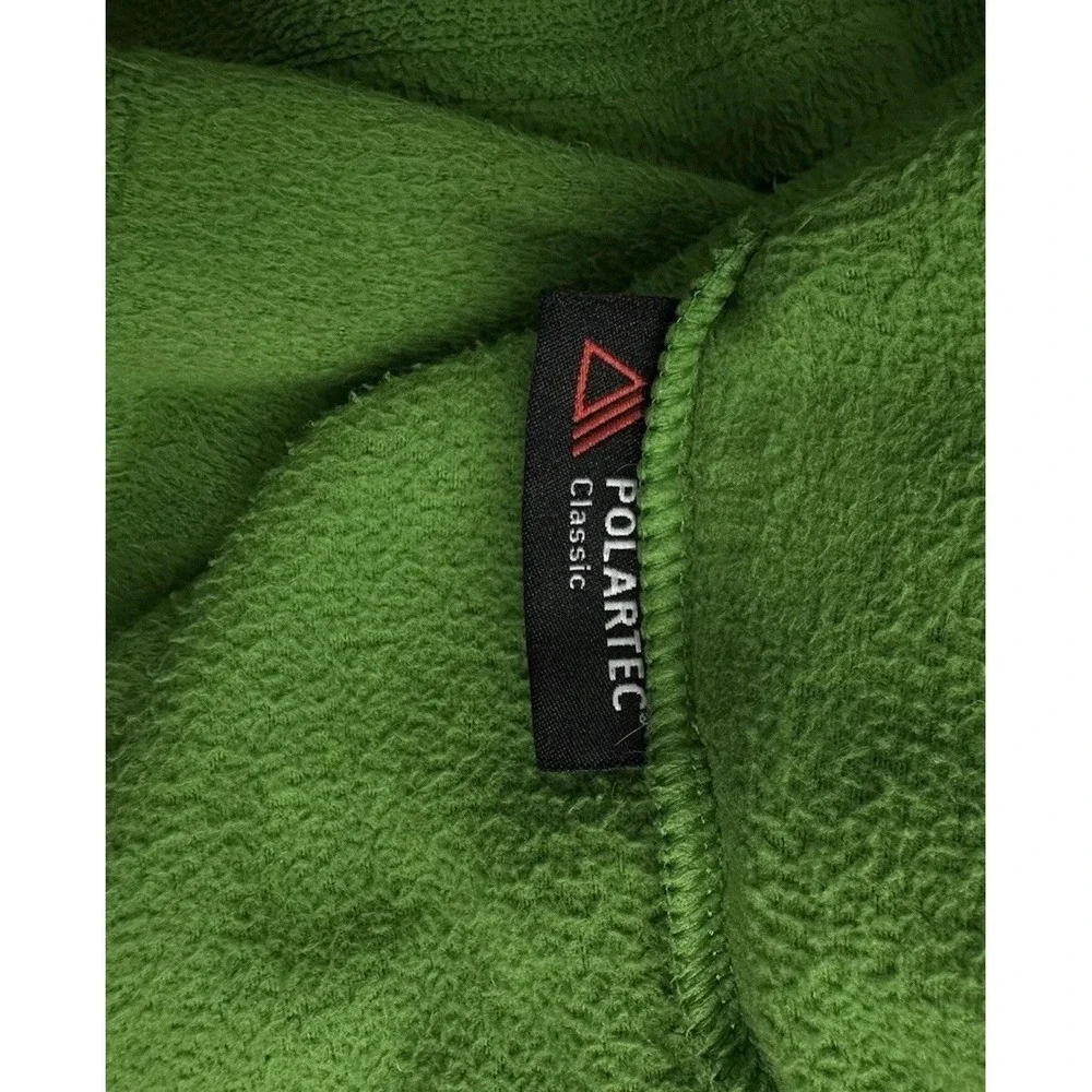 The North Face TKA 100 Glacier Quarter-Zip Pullover / Green‎ / Men's Large